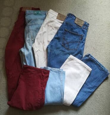 Paket 3 para farmerki sve za 700 din vel 31/32 (s/m)-,obim struka