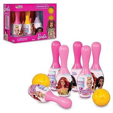 Barbie kuglana – set za igru kuglanja za decu 3+ Opis: - Zabavan set