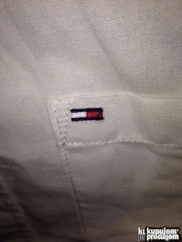 Čarape i donji veš: Košulja Na duge rukave, L, Tommy Hilfiger, bоја - Bela, Lan — 2