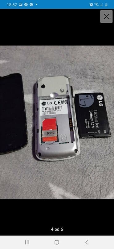 LG: Telefon LG ce 0168 ispravan,telefon radi na sve mreze,ima tragova od — 4