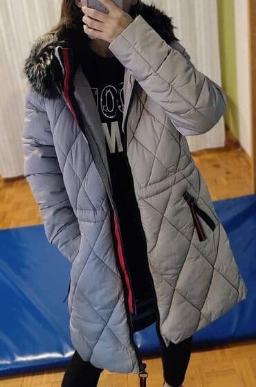 S veličina Zimska jakna pogodna za minus, strukira se po želji