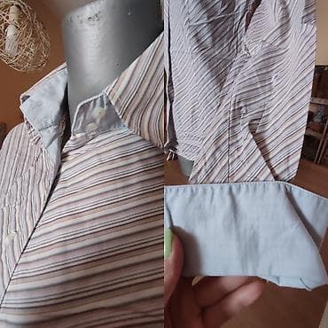 naocare u obliku srca: Ženska košulja sa prugama - Brend: OLONNO - Veličina: 40 - Dimenzije — 4