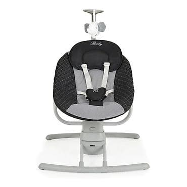 njihalica za bebe do 18kg: Električna ljuljaška za bebe Rocky Grey – MONI (šifra: CAN9434-70) — 7