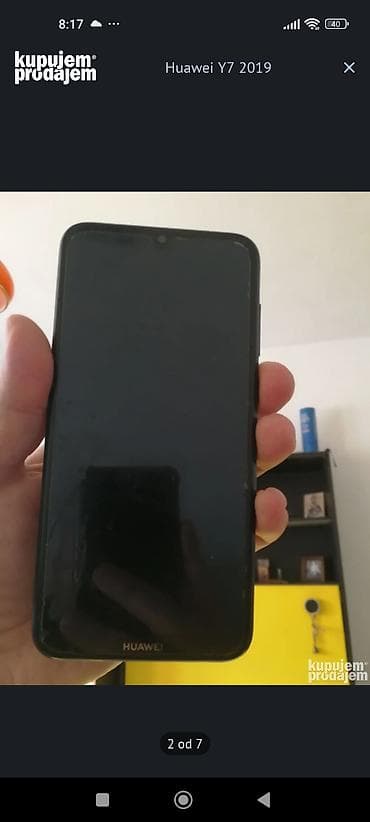 Kuhinjski aparati: Huawei J7/2019 Ради, ал екран je напукао. У БГ, Младеновцу — 2
