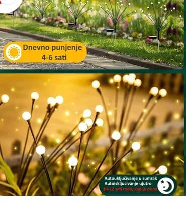 𝐒𝐨𝐥𝐚𝐫𝐧𝐢 𝐒𝐯𝐢𝐭𝐚𝐜 𝟐 komada cena 2190 din ✅Napaja ih solarni panel, koji