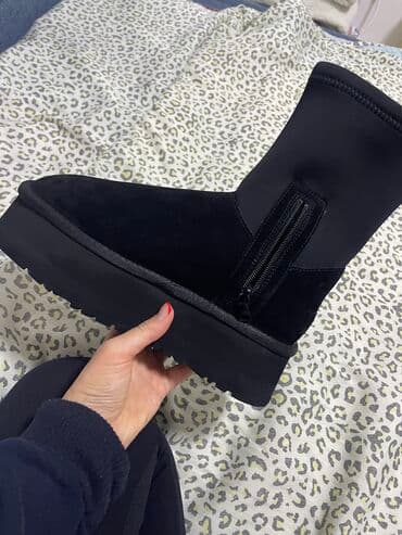 ugg platform cizme: Bоја - Crna, 38 — 1