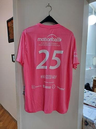 Dodaci za bicikl: Sportska majica Motionball – roze - Brend/ događaj: Motionball (logo — 2