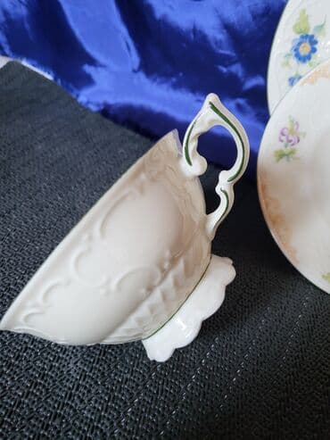 solje za caj: Set Kahla porcelan Nemacka 1957+. Set nigde okrzan,napukao,polomljen — 8