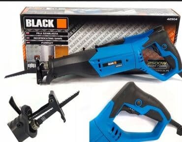Testere za metal: Nova elektricna reciprocna testera ( tzv. lisicarka) BLACK