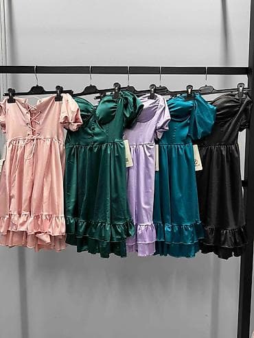 Dresses: 🎗️ Haljinica – 3700 din - Kratka svečana haljinica A-kroja sa — 4