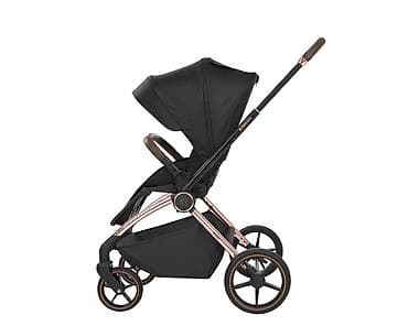 brushalter za dojenje: KIKKA BOO Kolica KARA black set 2u1 sa tvrdom korpom – SKU: KKB2 — 5