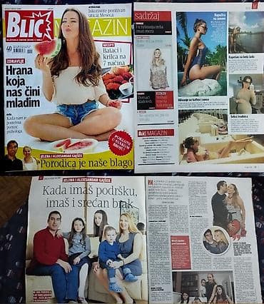 Lov i ribolov: Komplet časopisa Blic Magazin i Blic Žena (9 broja) Dobro očuvani — 4