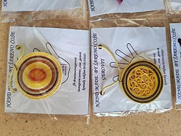 nakit novi pazar: Ručno rađeni quilling ukrasi i nakit – Šareno Ćoše Gerovit - — 3