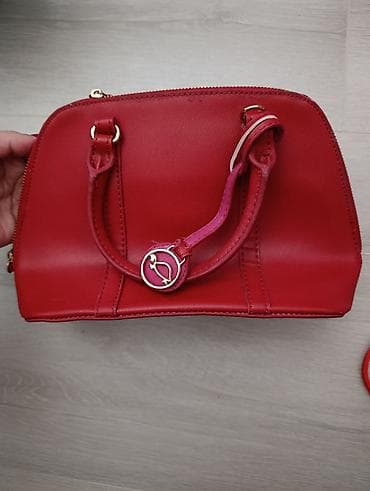 satenske torbice: Ženska torba Caprisa– mala dvostrana torbica - Materijal: glatka — 1