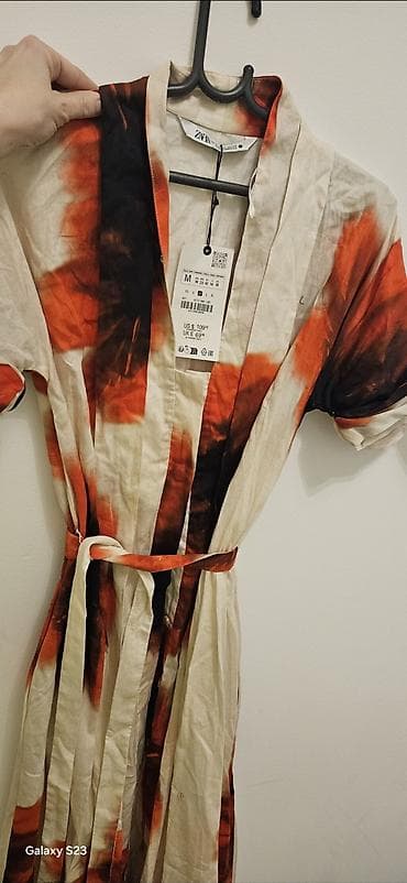 Women's Sweatshirts: ZARA haljina/kimono sa kaišem - Model: duga haljina/kimono sa — 1