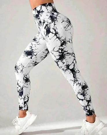 Lične stvari: Ženske sportske helanke – tie-dye print 2 kom po jednoj ceni - Model — 4