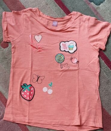 Round neck, Short sleeve, 128-134