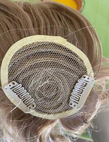 Ženski dodatak za retku kosu (toper), sa klipsama, pepeljasto zlatno at lalafo.rs Ženski dodatak za retku kosu (toper), sa klipsama, pepeljasto zlatno