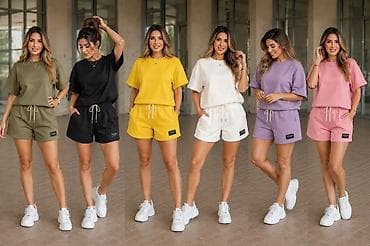 Ženski komplet – majica + šorts 
1850 din 
S M L