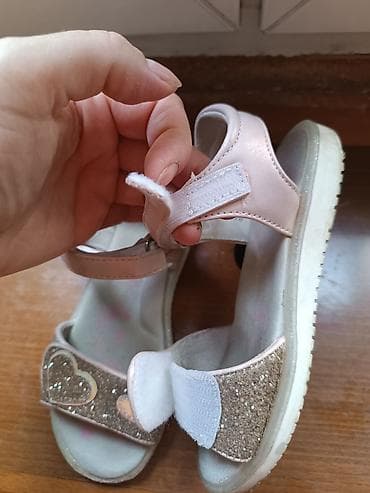 slike za bebe devojcice: Sandalice 29 koža,malo nošene. Kupljene u Grčkoj — 3