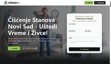 Top 1 agencija za ciscenje na Google Novi Sad (Site + GBP + broj) na lalafo.rs Top 1 agencija za ciscenje na Google Novi Sad (Site + GBP + broj)