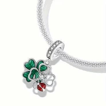 guess crvena torbica: Srebrni privesci za narukvice – set motivacionih privezaka gs - — 3