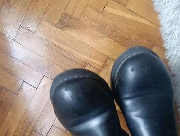 crne air force 1: Ženske crne gležnjače sa ukrasnim nitnama i kamenčićima - Model — 6