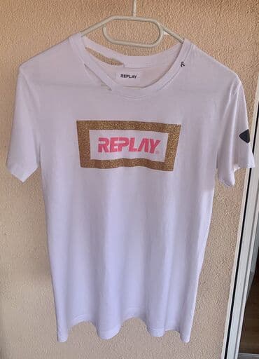 čipkane majice: S (EU 36), Cotton, color - White — 1