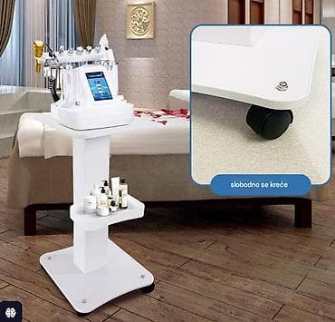 Pojasevi za korekciju držanja: Kozmetički kolica/stalak za aparate – metalna konstrukcija, točkići sa — 2