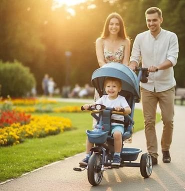 pepco garderoba za bebe: TRICIKL 4003 PLAVI – savršen za prve vožnje Tricikl 4003 plavi je — 2