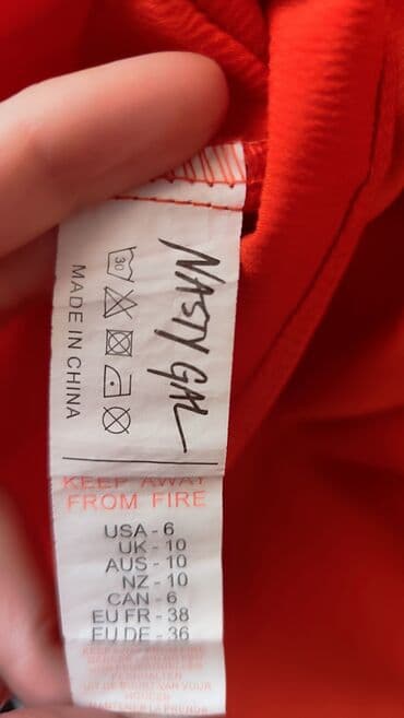 selection to perfection haljine: Zara M (EU 38), color - Orange, Cocktail, Long sleeves — 6