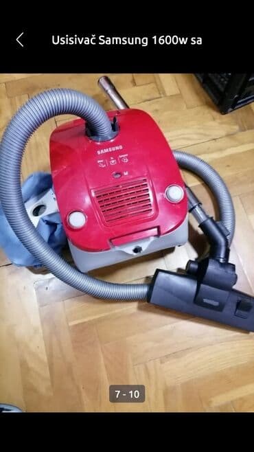 lalafo samsung: Usisivač Samsung 1600w sa platnenom vrećom
Ispravan dobar
 Mirjevo — 6