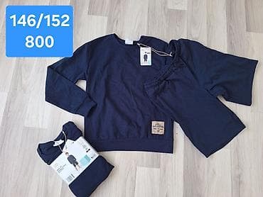 tom tailor majice kratkih rukava: Dečiji komplet trenerke sa šortsem (duks + šorts) - Model: lagani — 2