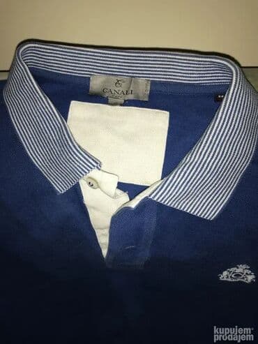 dres hsv a: Original CANALI majica XL 100% cotton Made in Italy Ramena 52cm — 1