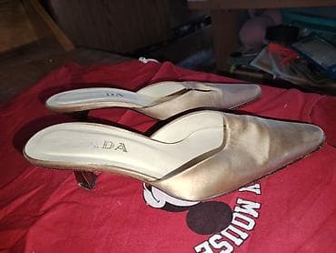 Slippers: PRADA ženske papuče/sandalete na štiklu - Model: klasične otvorene — 5