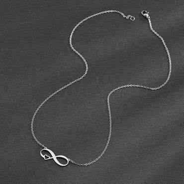 elegantne poslovne haljine: Pendant necklace, Material: Stainless steel — 3