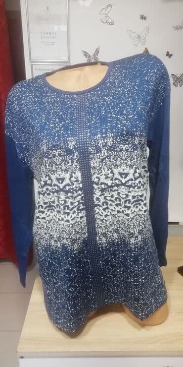 Košulje, bluze i tunike: Zenske bluze pamuk likra vel. L. Xl 2xl. cena 1390 din Odmah — 2