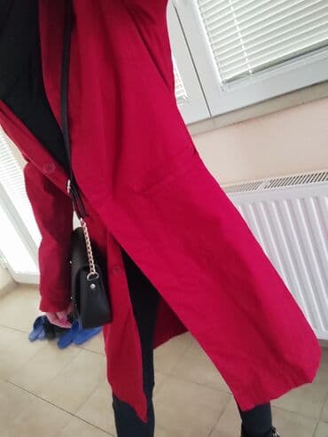 srebrni prsten sa opalom: S (EU 36), New, With lining, Single-colored, color - Red — 2