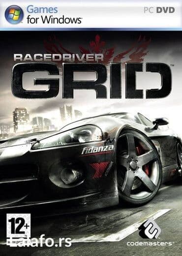 video igrice iz 80 tih: Race Driver GRID igra za pc (racunar i lap-top) ukoliko zelite da — 1
