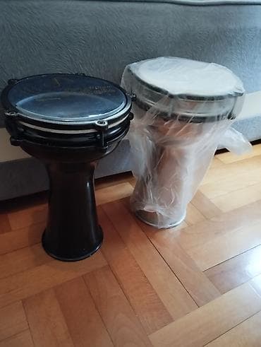 mikrofoni za pevanje: Tarabuka (doumbek) – ručni bubanj Novoo - Materijal tela: metal — 3