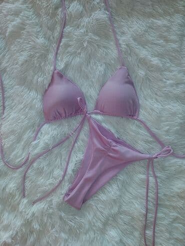 Sweatpants: XS, Polyester, Single-colored, color - Purple — 2