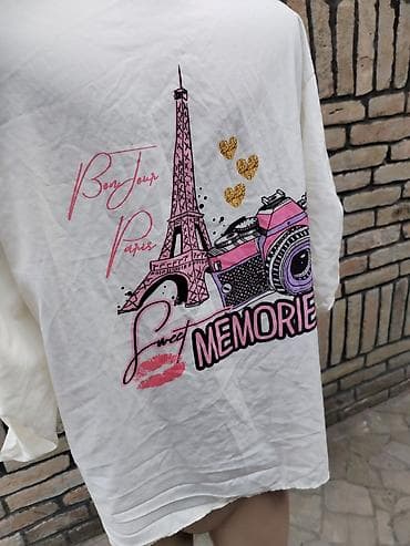 afrodita bluze: Košulja, veličina L - Dužina: 68 cm - Širina pazuh–pazuh: 55 cm - — 3