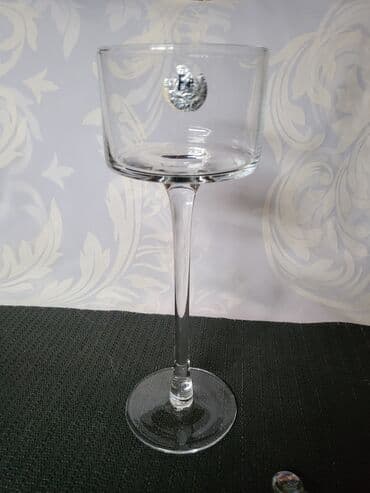 Svecnjak genuine led kristal iz 80ih. Svecnjak sa dekorativnim — 8