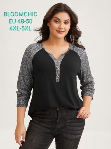 majice dugih rukava sa kragnom: 4XL (EU 48), Single-colored, color - Grey — 1