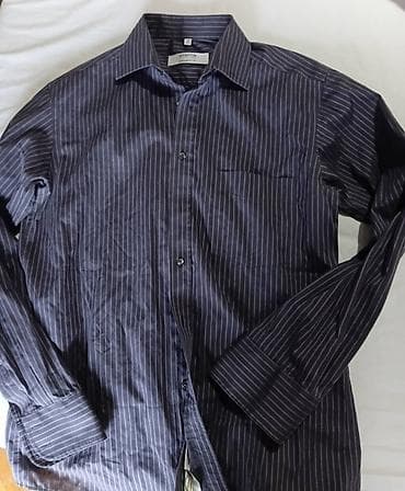 trenerke od likre: Muška elegantna kombinacija – košulja + pantalone - Košulja Eterna — 2