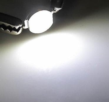 nožići za linorez: LED dioda 1W – hladno bela - Snaga: 1 W - Boja svetla: hladno bela — 3