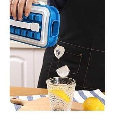 koktel setovi: 1700din Pametna posuda za led Silikonska pametna posuda za 32 kockice — 2