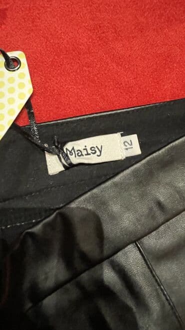 pantalone sa grejacima: M (EU 38), Mini, bоја - Crna — 11