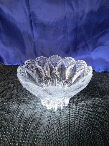kristalne cinije cene: Bombonijera nova kristal,led kristal nemacka 80te — 3