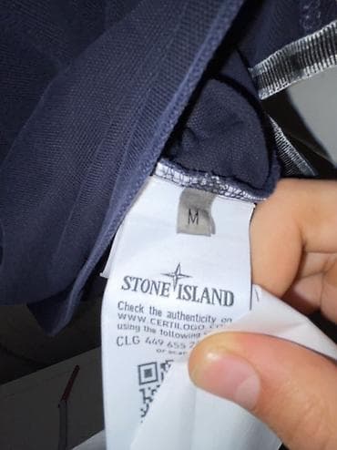 kosulja i kravata: Men's T-shirt Stone Island, bоја - Tamnoplava — 4